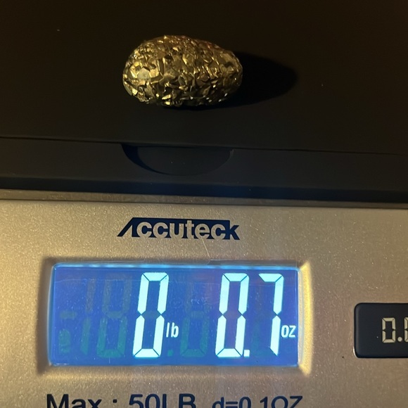 Small Nugget Pyrite Cluster Fool's Gold - Picture 9 of 9